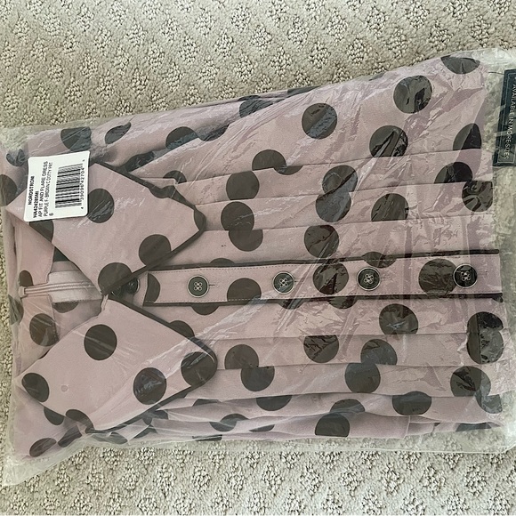 Atlantic-Pacific Halogen Fit & Flare Polka Dot Dress - Picture 3 of 3